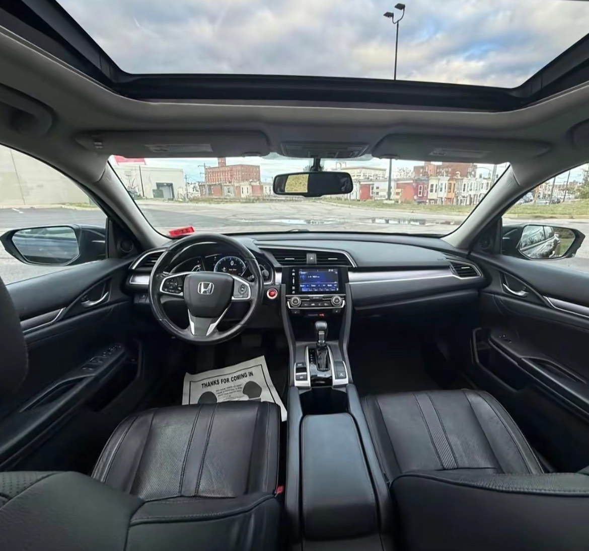 
								2016 Honda Civic • EX-L w/Honda Sensing Sedan 4D full									